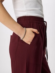 Whistles Purple Tie Waist Trousers - Image 4 of 5