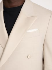 MOSS Brown Relaxed Fit Suit Jacket - Image 4 of 5