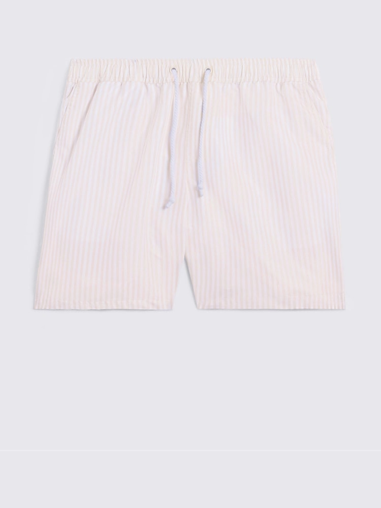 MOSS Pink Stripe Swim Shorts - Image 4 of 4 MOSS Pink Stripe Swim Shorts - Image 4 of 4