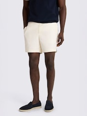 MOSS Natural Side Stripe Smart Swim Shorts - Image 1 of 4