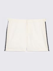 MOSS Natural Side Stripe Smart Swim Shorts - Image 4 of 4