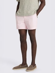MOSS Pink Smart Swim Shorts - Image 1 of 3