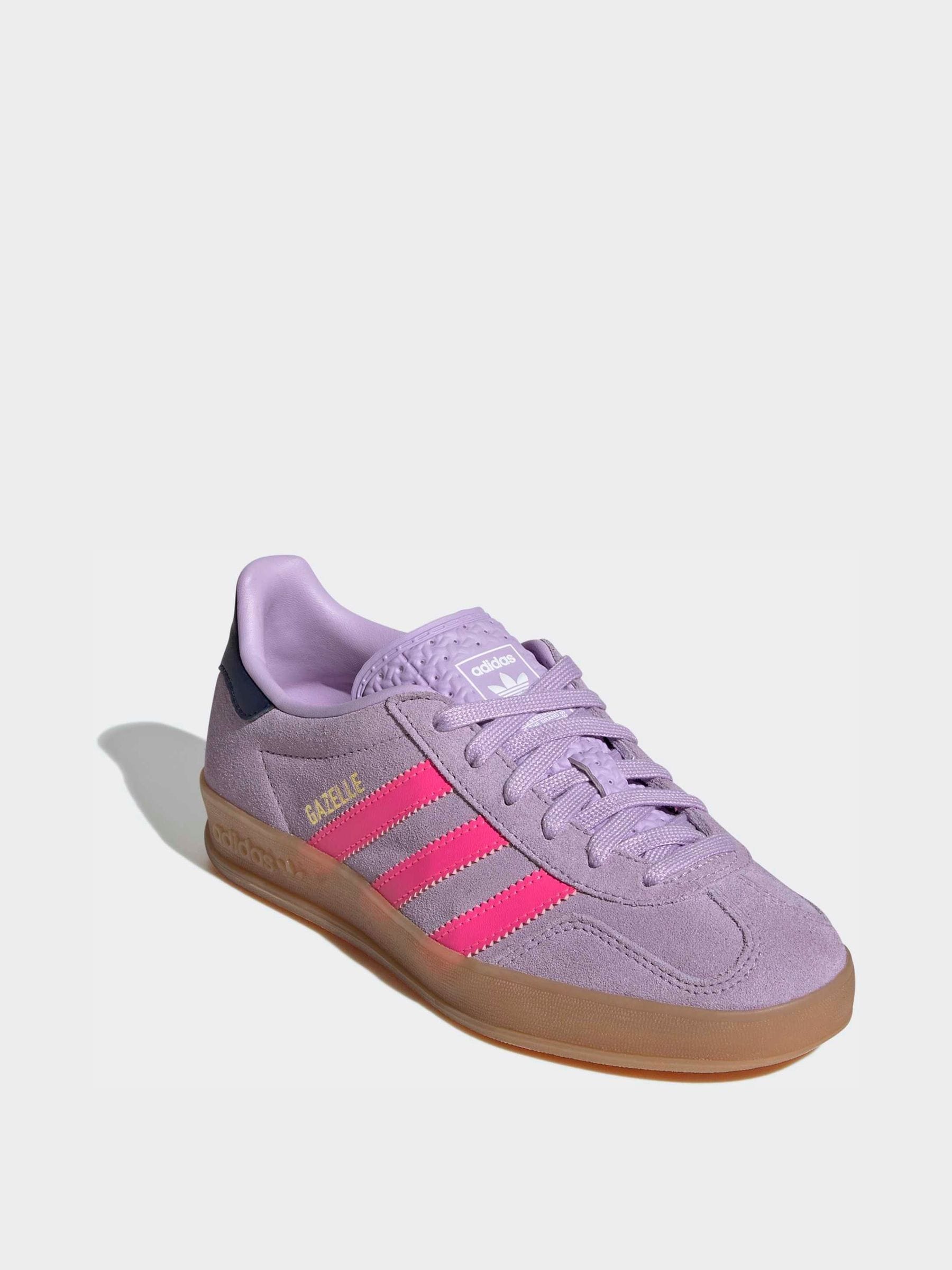 Next：日本 パープル - adidas Originals Gazelle インドア スニーカー