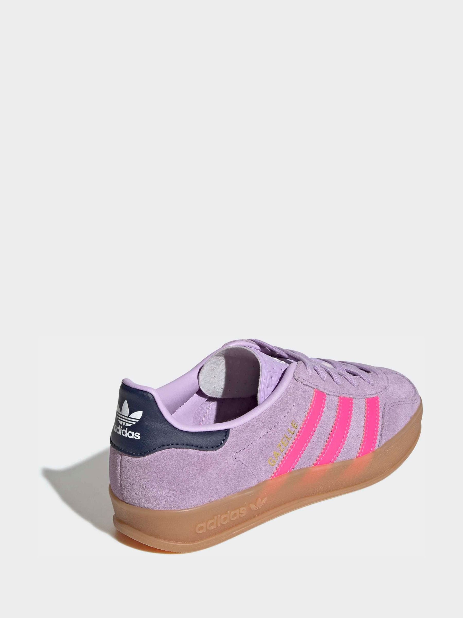 Next：日本 パープル - adidas Originals Gazelle インドア スニーカー