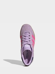 adidas originals Purple Gazelle Indoor Junior Trainers - Image 7 of 10