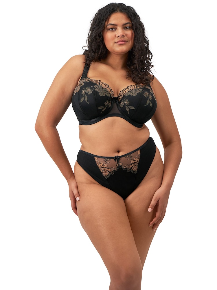 Elomi Black Teagan Thong - Image 2 of 6