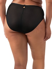 Elomi Black/Almond Teagan High Leg Knickers - Image 4 of 6