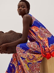 Monsoon Blue Padma Sleeveless Printed Top - Image 4 of 5