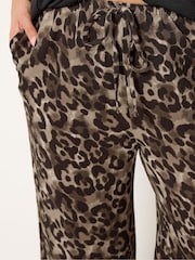 Yours Curve Black 2 Pack Jersey Culottes - Image 5 of 8