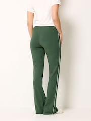 Long Tall Sally Green Side Stripe Flare Leggings - Image 3 of 6