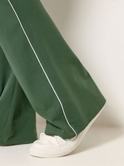 Long Tall Sally Green Side Stripe Flare Leggings - Image 4 of 6
