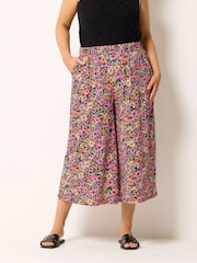 Rosa - Culottes de punto de Yours Curve  - Imagen 1 de 5