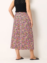 Rosa - Culottes de punto de Yours Curve  - Imagen 3 de 5