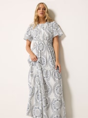Long Tall Sally White Lace Print Maxi Dress - Image 2 of 5