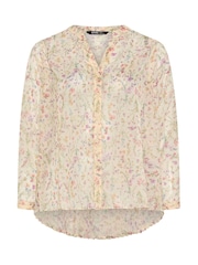Yours Curve Natural Pleated Back Shirt - Image 6 of 6