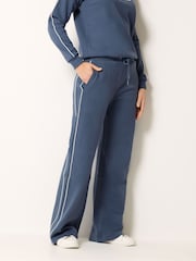Long Tall Sally Ilgos, plačios jogger kelnės su vamzdeliais ir raišteliais - 2 paveikslėlis iš 5