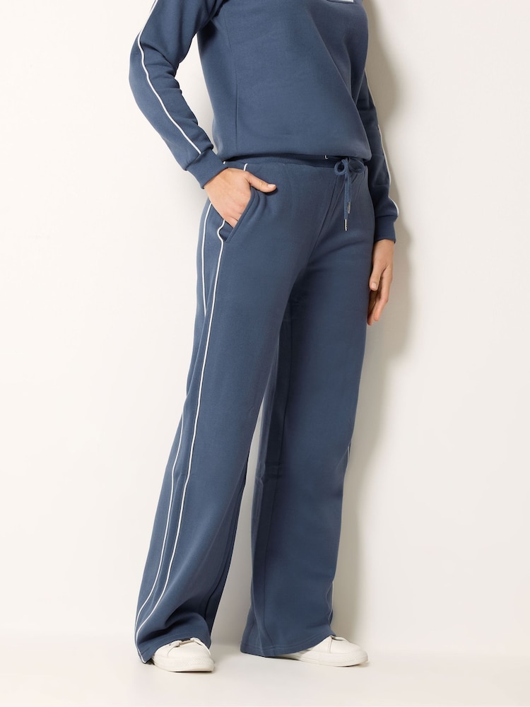 Long Tall Sally Ilgos, plačios jogger kelnės su vamzdeliais ir raišteliais - 2 paveikslėlis iš 5