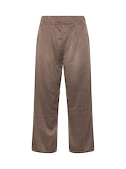 Yours Curve Brown Limited Slouch Trousers - Image 5 of 5