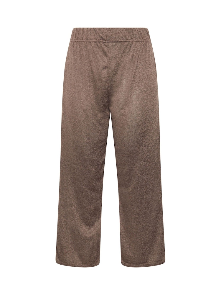 Yours Curve Brown Limited Slouch Trousers - Image 5 of 5
