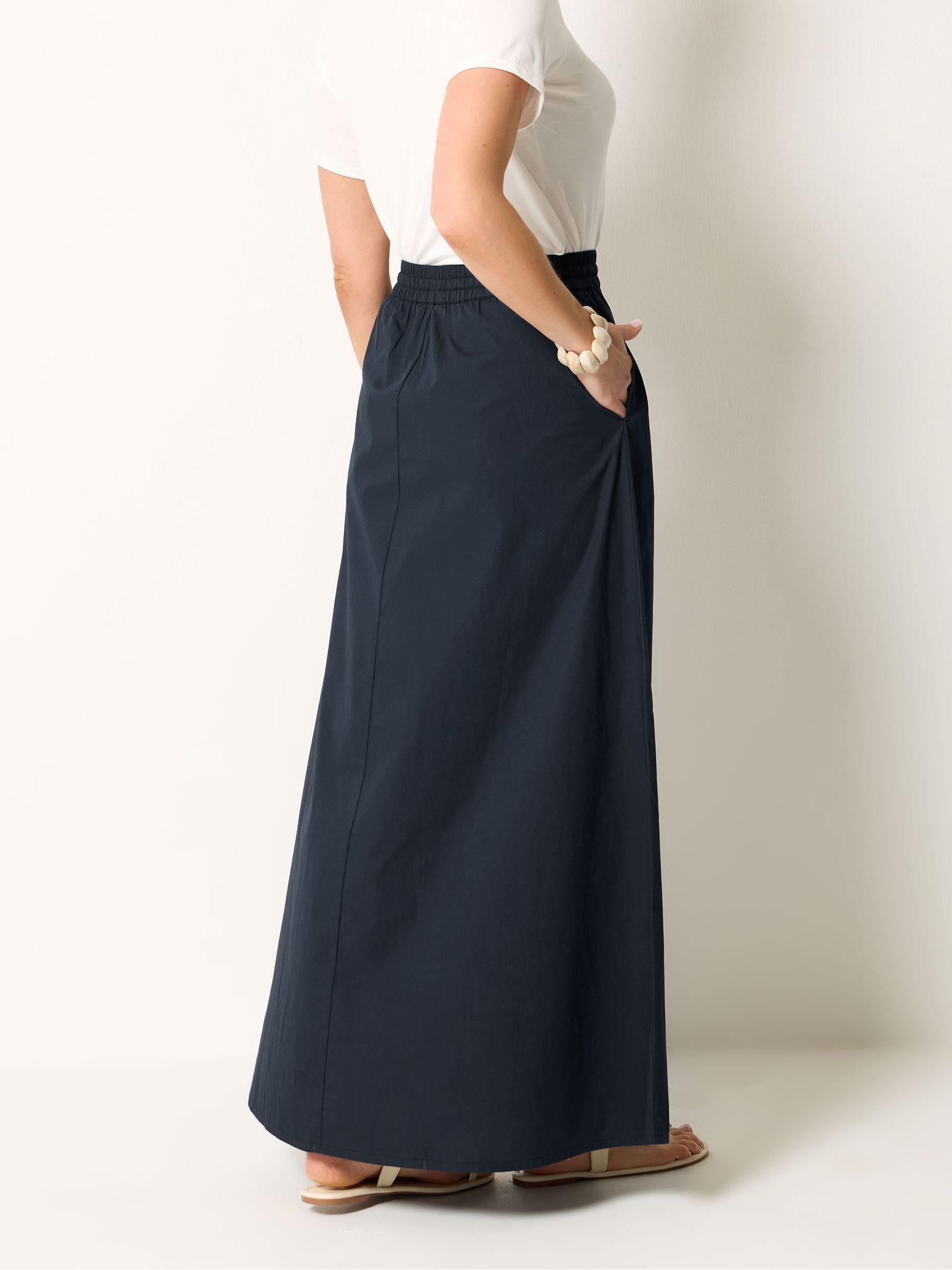 Buy Long Tall Sally Blue Pull On Maxi Skirt from Next USA