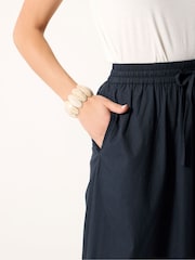 Long Tall Sally Blue Pull On Maxi Skirt - Image 4 of 5