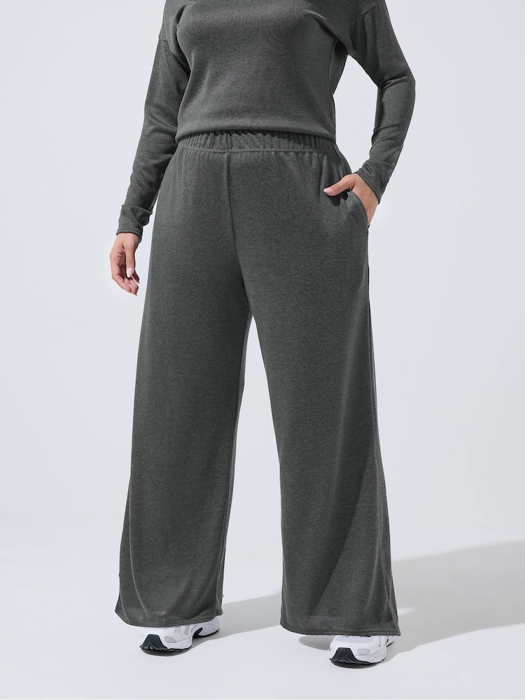 Yours Curve Black Limited Slouch Trousers - Image 2 of 5