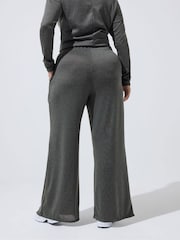 Yours Curve Black Limited Slouch Trousers - Image 3 of 5