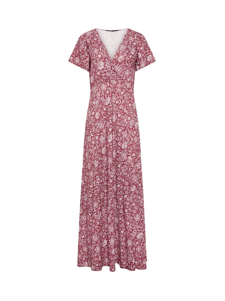 Long Tall Sally Red Wrap Maxi Dress - Image 6 of 6 Long Tall Sally Red Wrap Maxi Dress - Image 6 of 6