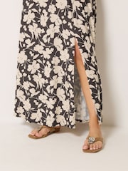 Long Tall Sally Brown Wrap Maxi Dress - Image 5 of 5