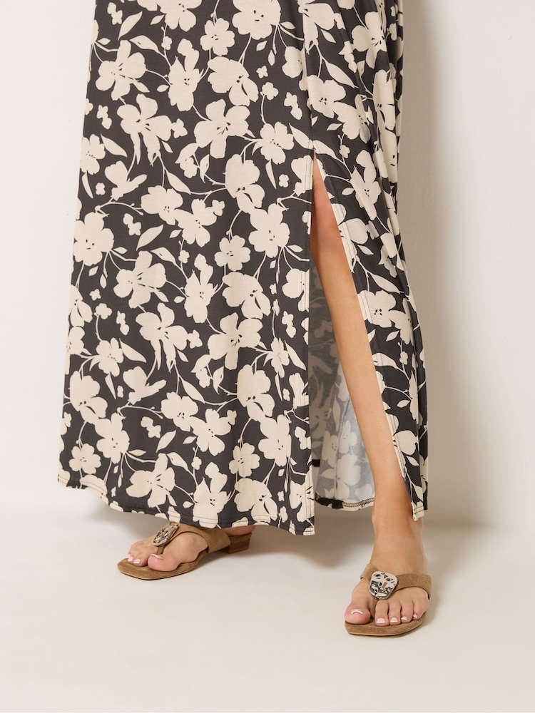 Long Tall Sally Brown Wrap Maxi Dress - Image 5 of 5 Long Tall Sally Brown Wrap Maxi Dress - Image 5 of 5