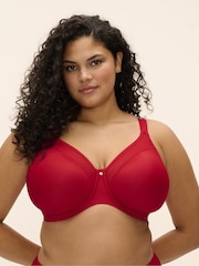 Elomi Red Smooth Moulded Padded Bra - Image 2 of 5