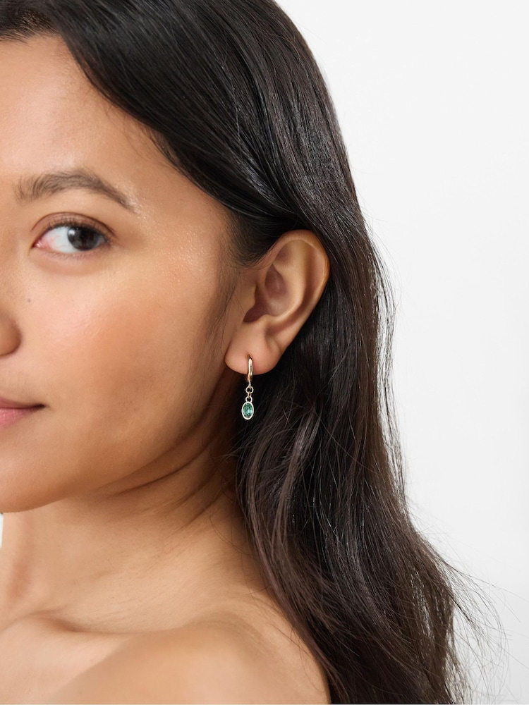 Accessorize Stone Stud & Chain Hoop Earrings 4 Pack - 画像 2 / 2