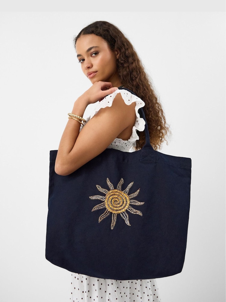 Accessorize Sun Embellished Shopper Bag - Imagen 2 de 3