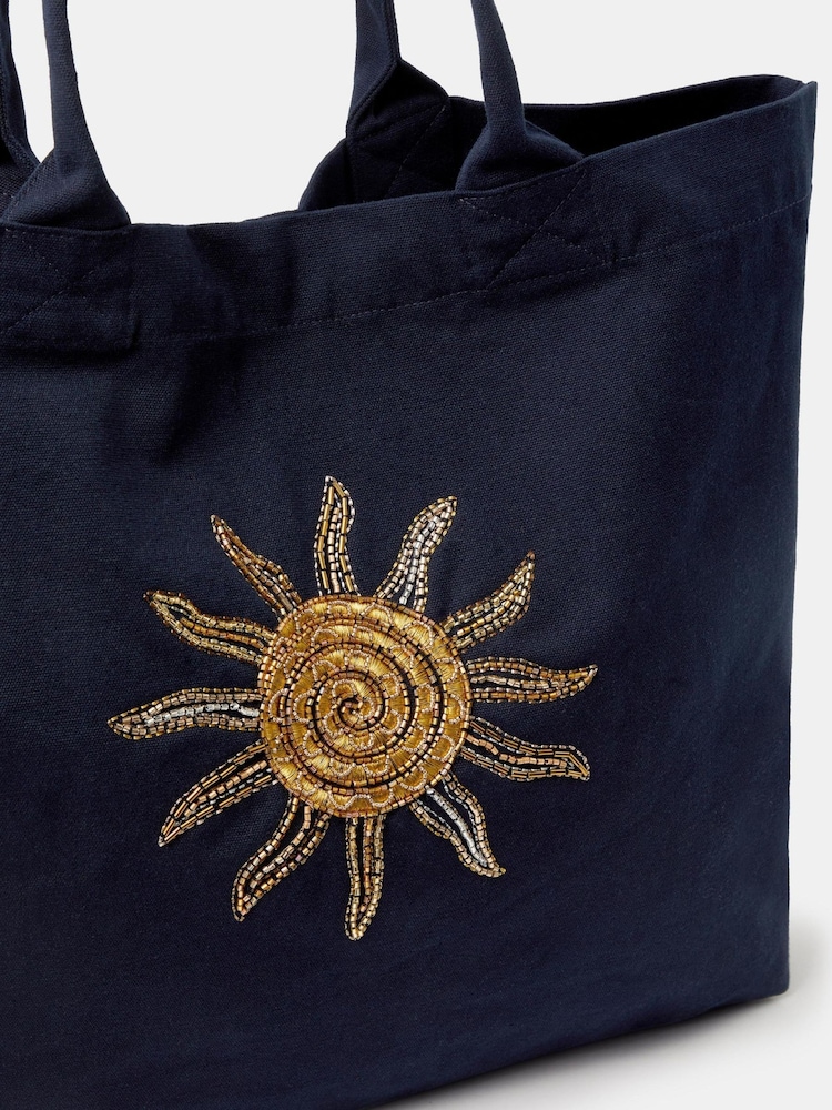 Accessorize Sun Embellished Shopper Bag - Imagen 3 de 3