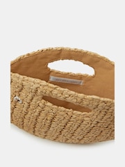 Accessorize Fish Raffia Clutch Bag - 圖片 3/3