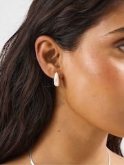 Accessorize Cream Mini Chunky Teardrop Earrings 3 Pack - Image 2 of 2