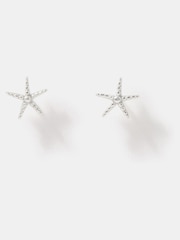 Accessorize Silver Sterling Silver Starfish Stud Earrings - Image 1 of 1