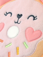 Angels By Accessorize Girls Plush Doughnut Crossbody Bag - Billede 2 af 2