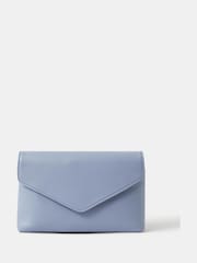 Accessorize Blue Envelope Crossbody Bag - Image 2 of 3