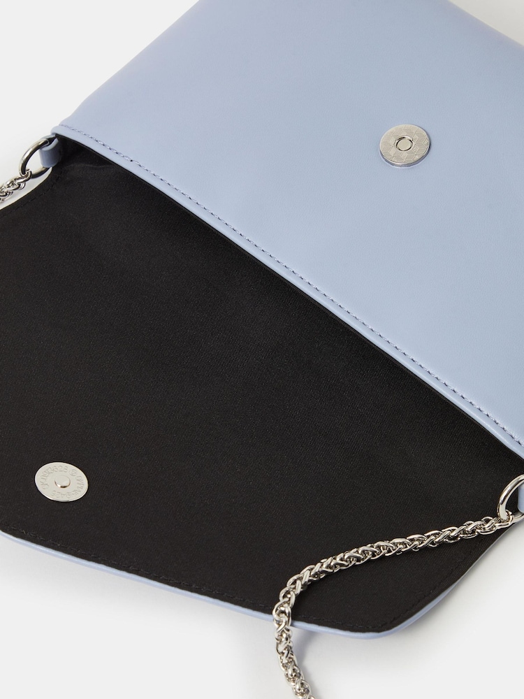 Accessorize Blue Envelope Crossbody Bag - Image 3 of 3