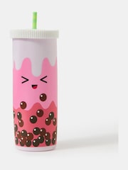 Angels By Accessorize Pink Girls Boba Pencil Case - Image 1 of 2