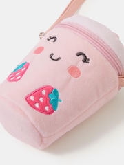 Angels By Accessorize Pink Girls Bubble Tea Crossbody Bag - Image 2 of 2