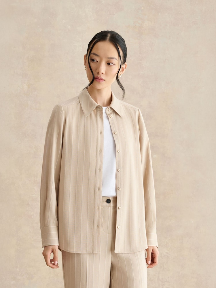 Hobbs Natural Hadley Linen Shirt - Image 1 of 4