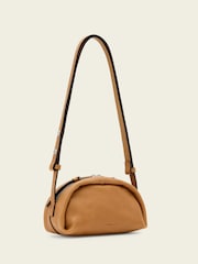 AllSaints Brown Rosalie Arc Crossbody Bag - Image 4 of 7