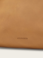 AllSaints Brown Rosalie Arc Crossbody Bag - Image 5 of 7
