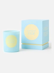 Oliver Bonas Blue A Moment of Calm Sandalwood Scented Candle - Image 2 of 5