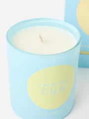 Oliver Bonas Blue A Moment of Calm Sandalwood Scented Candle - Image 3 of 5