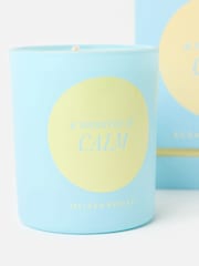 Oliver Bonas Blue A Moment of Calm Sandalwood Scented Candle - Image 4 of 5