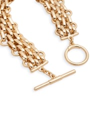 Lauren Ralph Lauren Gold Link Chain Flex Bracelet - Image 3 of 5