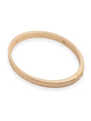 Lauren Ralph Lauren Gold Lauren Ralph Lauren Gold Pavé Herringbone Hinge Bangle - Image 1 of 3